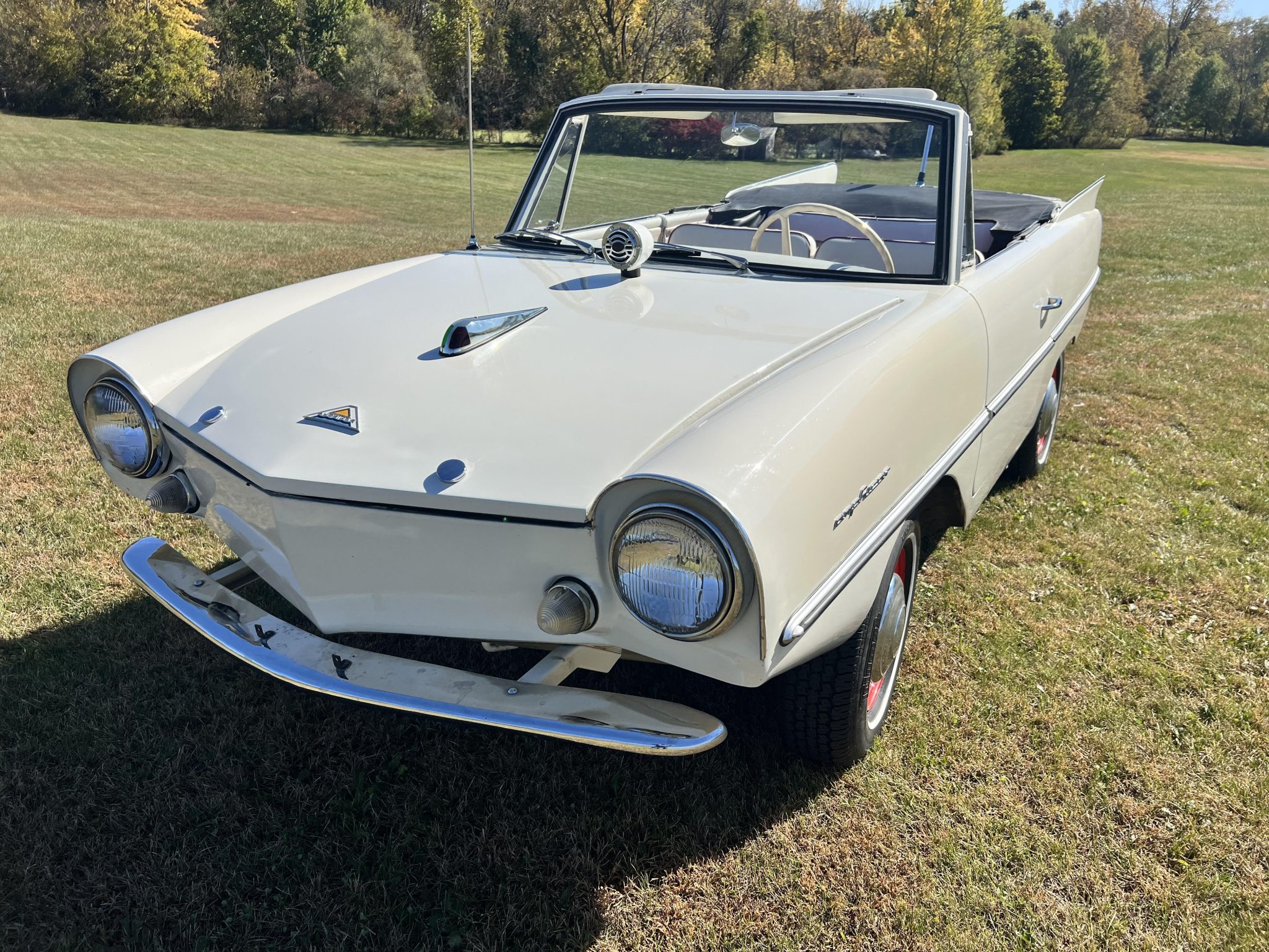 1962 Amphicar Model 770 – Seltenes klassisches Amphibienfahrzeug zu verkaufen