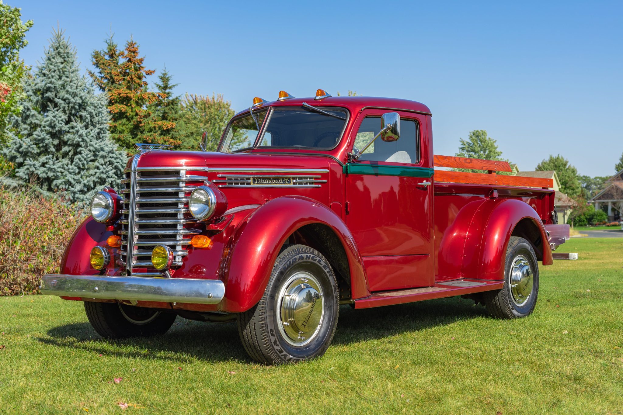 Spectaculaire Diamond T 201 de 1949 – Camion vintage classique à vendre